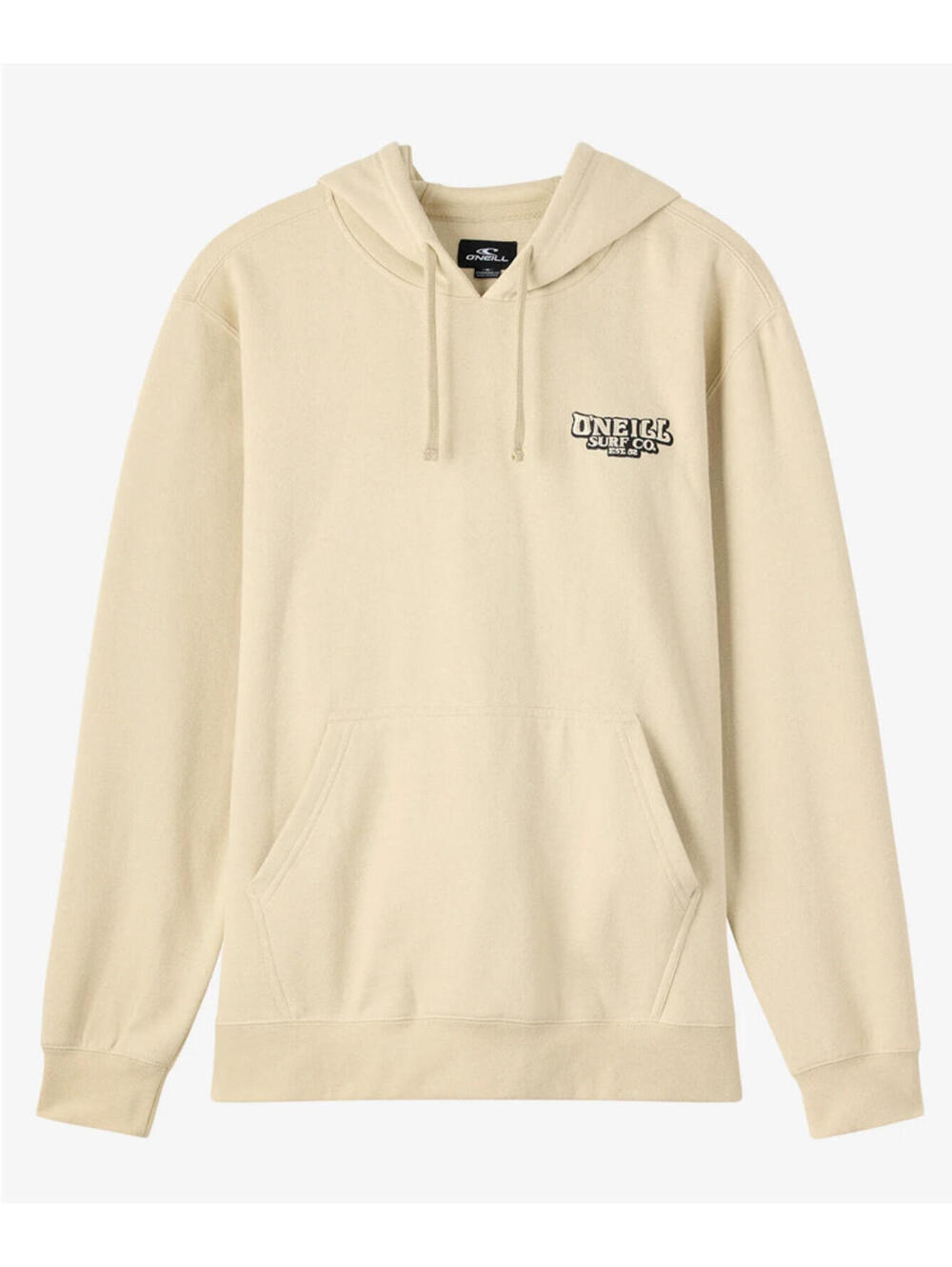 O'Neill Fifty Two Pullover Hoodie - Light Khaki Skull Graphic Men's Size Small